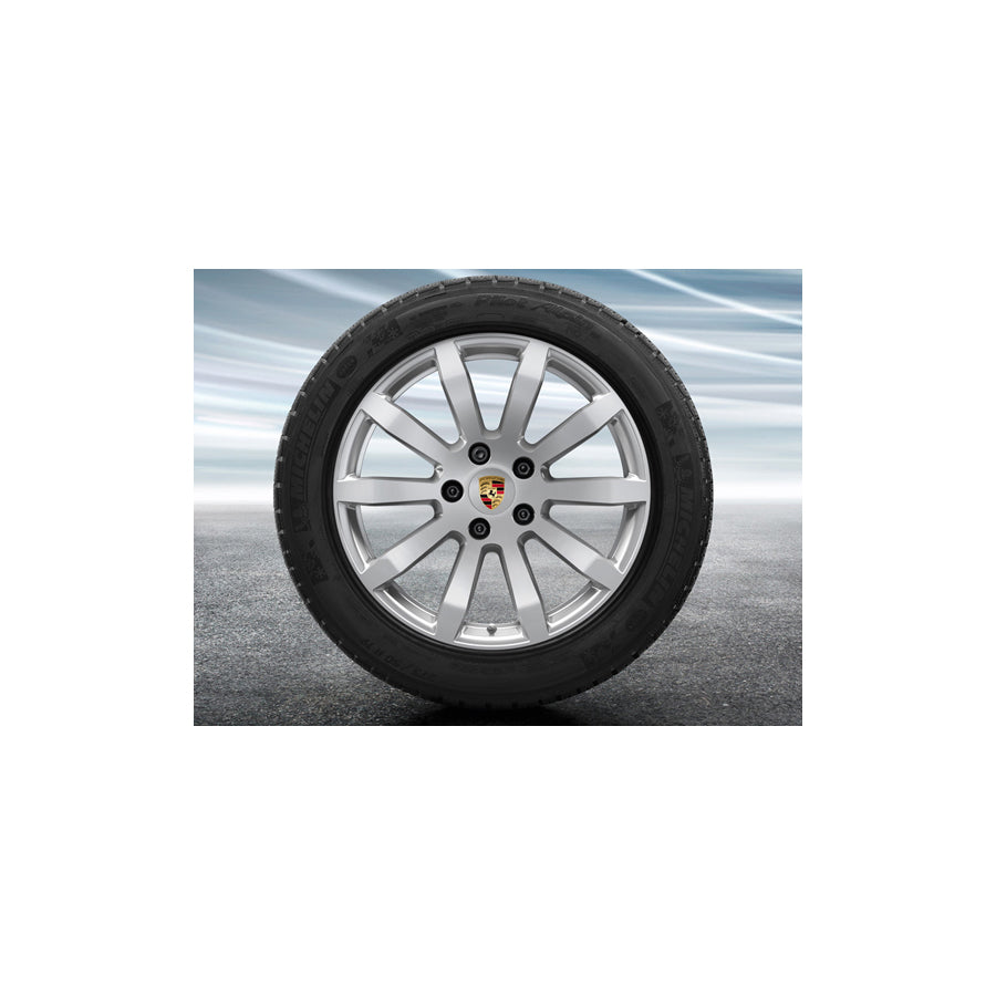 Genuine Porsche 19 Cayenne S Alloy Wheels & Winter Tyres Original Porsche | ML Performance UK Car Parts