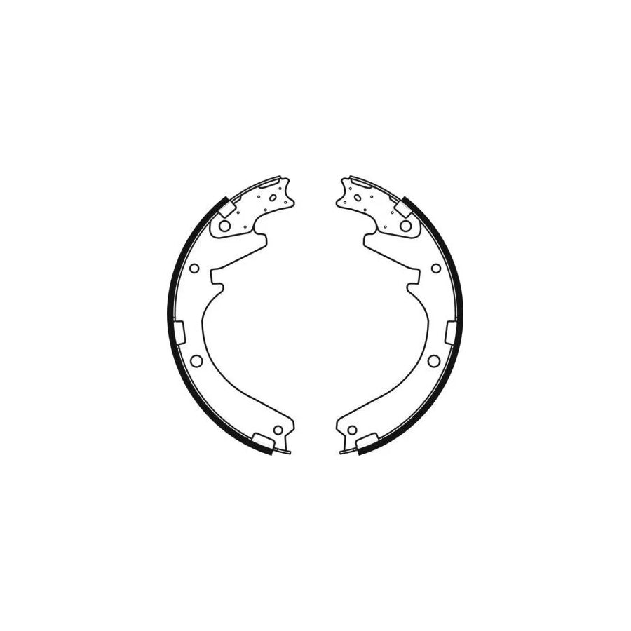 ABE C05032ABE Brake Shoe Set