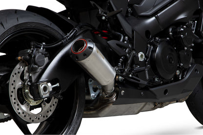 Scorpion PSI125SEO Suzuki GSX-S 1000 Katana Red Power Slip-On - Brushed Stainless Steel Sleeve | ML Performance UK UK