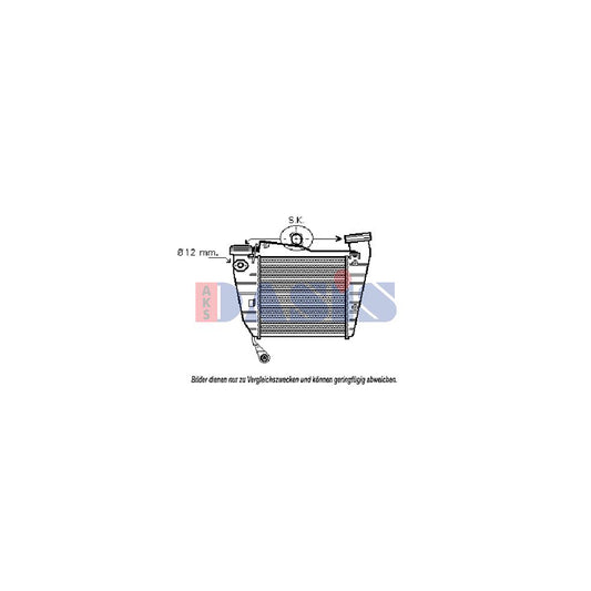 AKS Dasis 047015N Intercooler For VW Phaeton (3D1, 3D2, 3D3, 3D4, 3D6, 3D7, 3D8, 3D9) | ML Performance UK