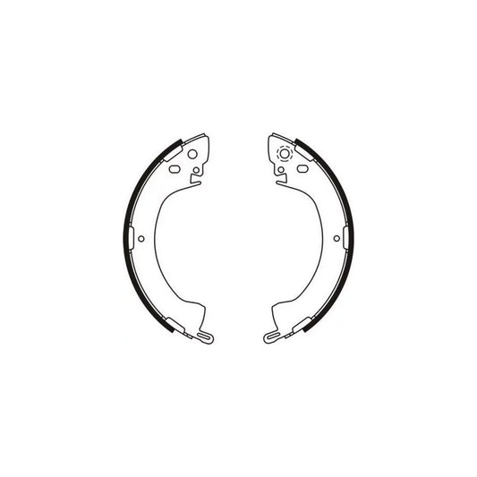 ABE C05001ABE Brake Shoe Set