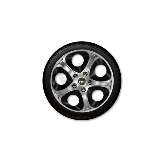 J-TEC Enfinitiy, Silver Black J14124 Wheel trims 14 Inch Black/Silver | ML Performance Car Parts
