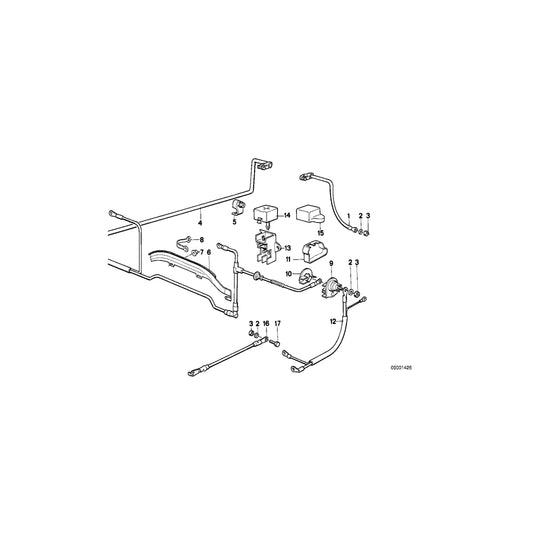 Genuine BMW 12421714319 E32 Base B+ 30/50 (Inc. 750i & 750iL) | ML Performance UK Car Parts