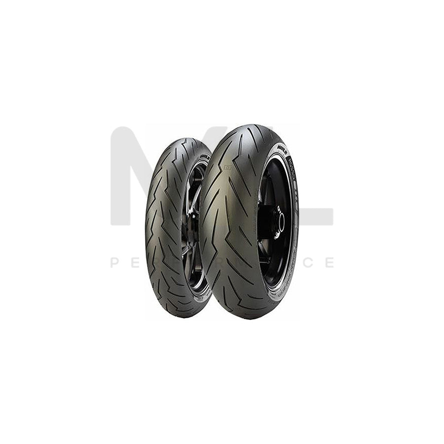 Pirelli DIABLO ROSSO™ 3 180/55 ZR17 73W Motorcycle Summer Tyre | ML Performance UK Car Parts