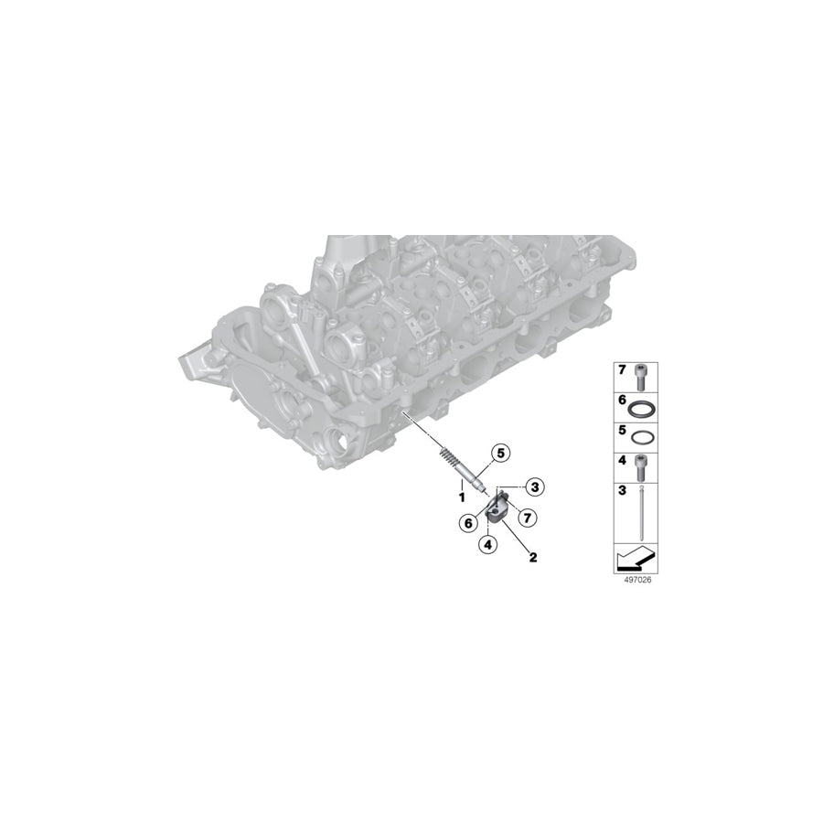 Genuine BMW 11378416134 Wedge VVT (Inc. M6 GT3) | ML Performance UK Car Parts