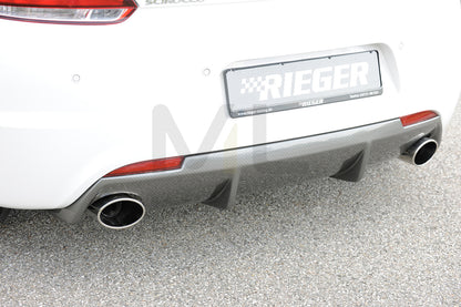 Rieger 00099254 VW 13 Mk3 Scirocco Rear Diffuser 3 | ML Performance UK Car Parts