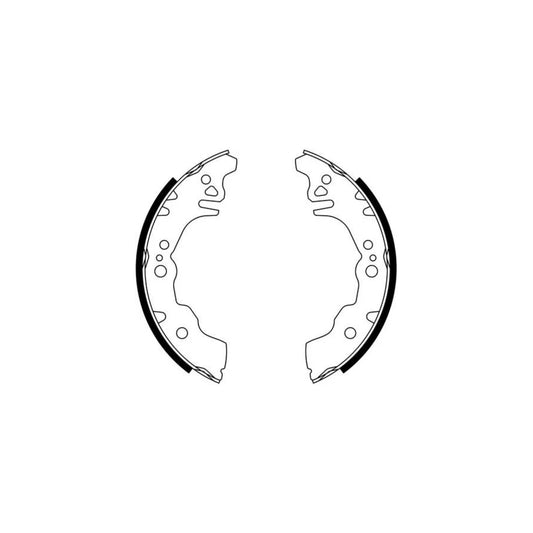 ABE C06011ABE Brake Shoe Set