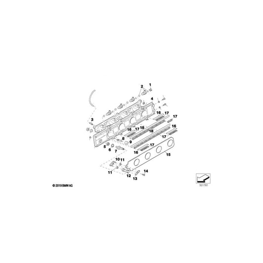 Genuine BMW 11612200889 Needle Cage (Inc. E36 320i) | ML Performance UK Car Parts