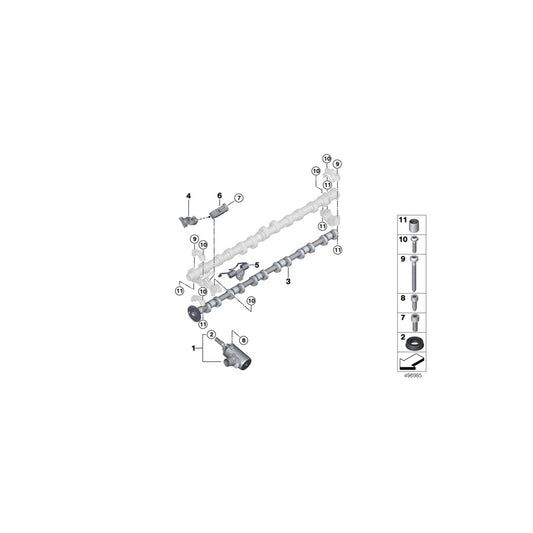 Genuine BMW 11378094959 Intermediate Lever "4" (Inc. X3 M & X4 M) | ML Performance UK Car Parts