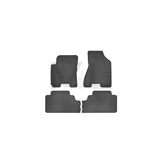 FROGUM Tailored 0436 Floor mat set Elastomer, Front and Rear, Quantity: 4, Black | ML Performance Car Parts