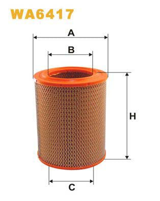 WIX Filters WA6417 Air Filter