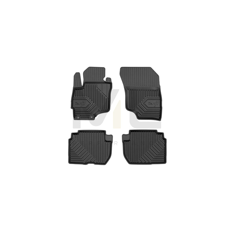 FROGUM Tailored, No.77 77409910 Floor mat set Elastomer, Front and Rear, Quantity: 4, Black | ML Performance Car Parts