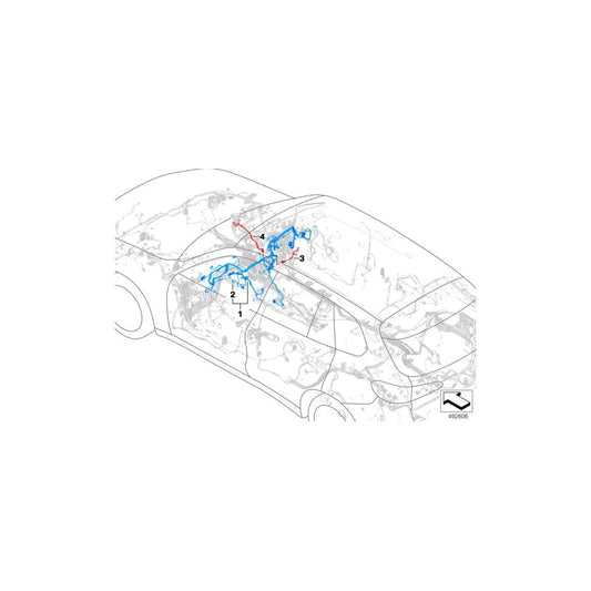 Genuine BMW 61118734038 G05 Wiring Set, Instrument Cluster (Inc. X5 30dX, X5 50iX & X5 30iX) | ML Performance UK Car Parts