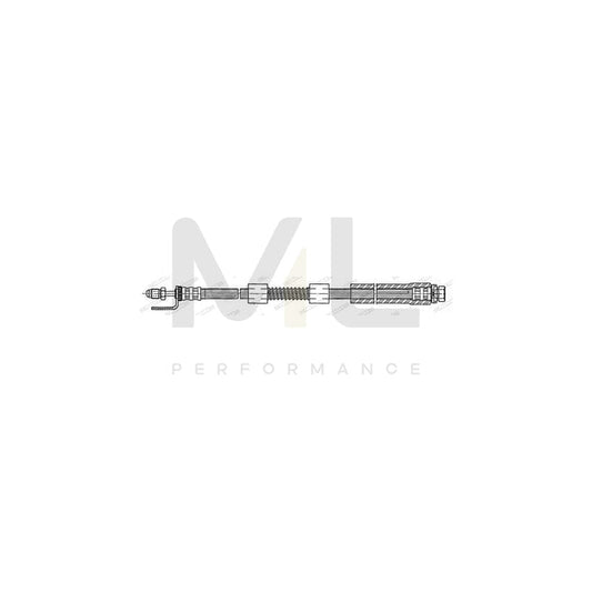 FERODO FHY3167 Brake Hose 368mm, M 10X1 | ML Performance Car Parts
