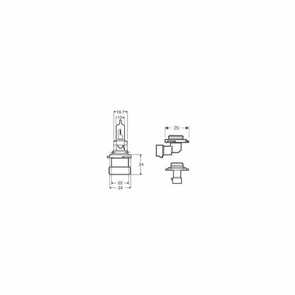 RING R9005XS 12V 60W HB3A P20d Straight Cap Special Halogen Headlamp  | ML Performance