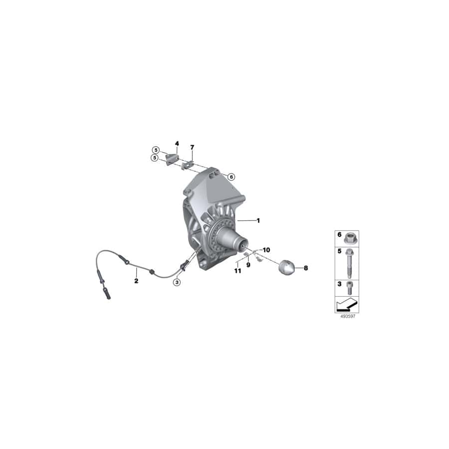 Genuine BMW 41008421744 Fillister-Head Screw M6X10 10.9 SW (Inc. M6 GT3) | ML Performance UK