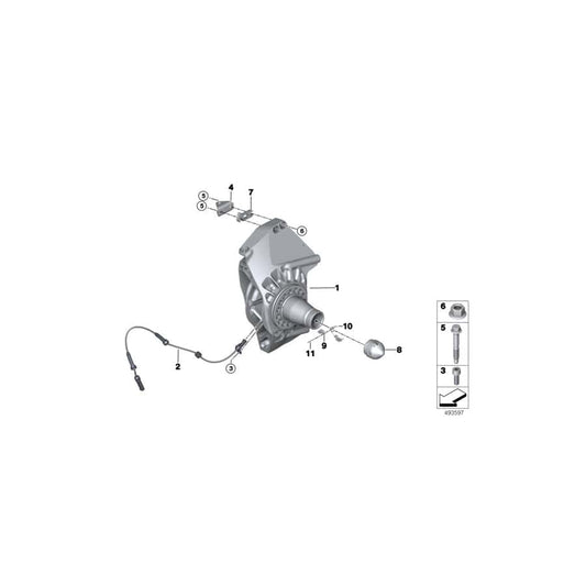 Genuine BMW 41008421744 Fillister-Head Screw M6X10 10.9 SW (Inc. M6 GT3) | ML Performance UK