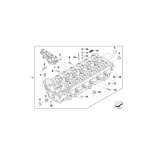 Genuine BMW 11121407412 E36 E46 E52 Screw Plug M26X1,5 (Inc. M3 CSL, M3 & Z4 M3.2) | ML Performance UK Car Parts