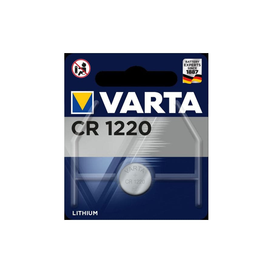 Varta Electronics CR1220 Lithium Button Cell 3V pack of 1 | ML Performance UK Car Parts