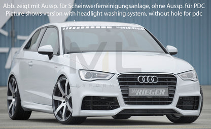 Rieger 00056793 Audi 8V Front Bumper (A3 & S3) 6 | ML Performance UK Car Parts