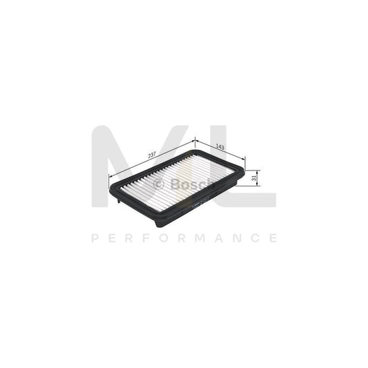 BOSCH Air Filter F026400191 [ S 0191 ] | ML Car Parts UK | ML Performance