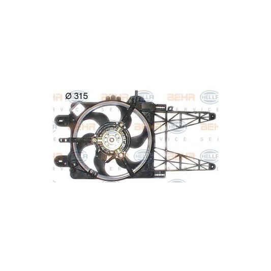 Hella 8EW 351 044-101 Fan, Radiator
