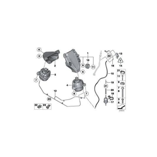 Genuine BMW 11668510420 F01 F02 Vent Pipe (Inc. 730d & 730Ld) | ML Performance UK Car Parts
