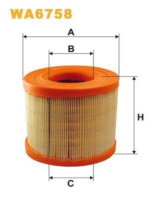 WIX Filters WA6758 Air Filter