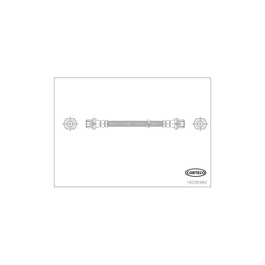 Corteco 19036980 Brake Hose | ML Performance UK