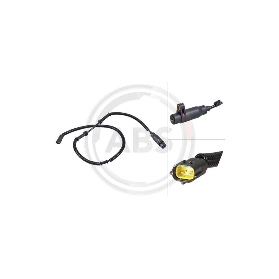 A.B.S. 31619 ABS Sensor for KIA CARENS | ML Performance UK Car Parts