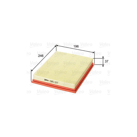 VALEO 585127 Air Filter | ML Performance UK Car Parts