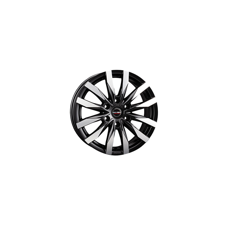 Borbet CW6 7.5x18 ET30 CW6 75830139,76106,1BPM Matt Black Polished Wheel | ML Performance UK Car Parts