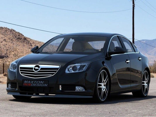 Maxton Design OP-IS-FD1T Front Splitter Opel Insignia | ML Performance UK Car Parts