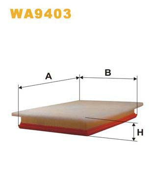 WIX Filters WA9403 Air Filter