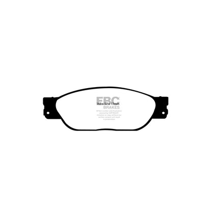 EBC DP31220C Ford Jaguar Lincoln Redstuff Front Brake Pads - Girling/TRW Caliper (Inc. Thunderbird, S-Type, LS) 2 | ML Performance UK Car Parts