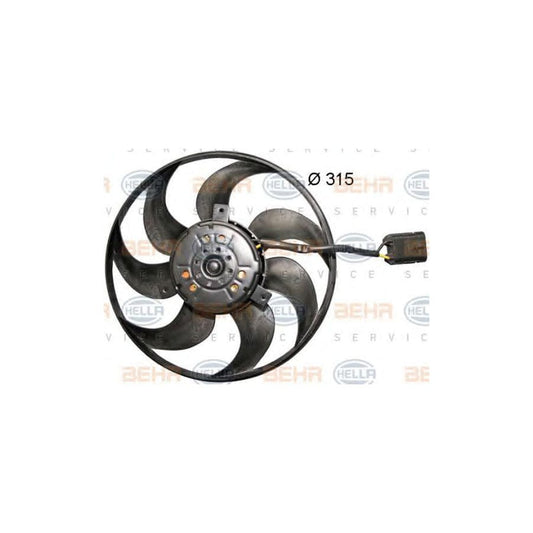 Hella 8EW 351 044-071 Fan, Radiator