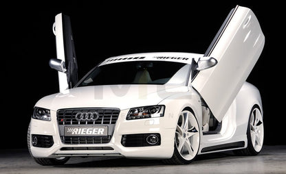 Rieger 00055401 Audi B8 B81 S5 Front Splitter 4 | ML Performance UK Car Parts