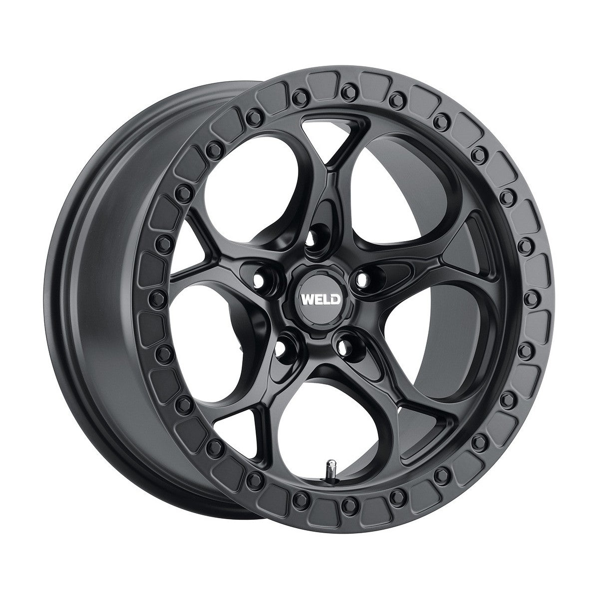 Weld W10802075475 Ledge W108 Wheel 20x12 5x127 ET-44 BS4.75 Satin Black