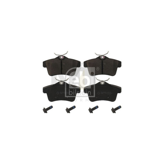 Febi Bilstein 16833 Brake Pad Set Rear Axle, Excl. Wear Warning Contact, With Bolts/Screws | ML Performance Car Parts