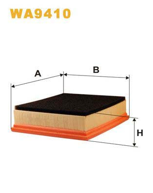 WIX Filters WA9410 Air Filter For Fiat Multipla (186)