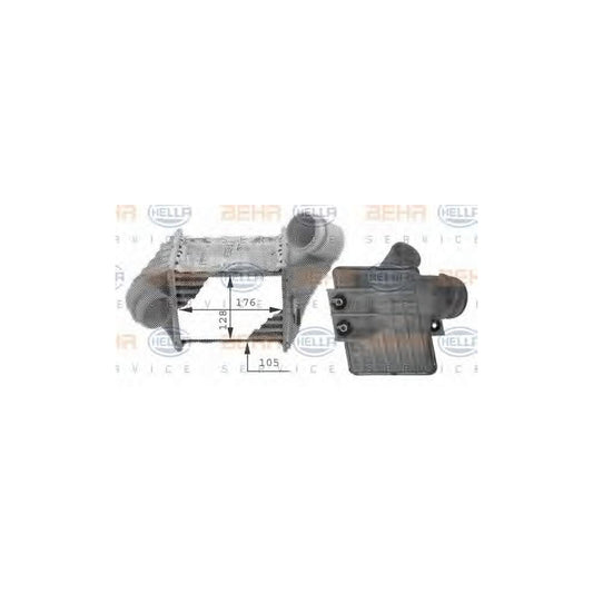 Hella 8ML 376 723-161 Intercooler