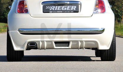 Rieger 00056068 Fiat 500 (312) Rear Diffuser 1 | ML Performance UK Car Parts