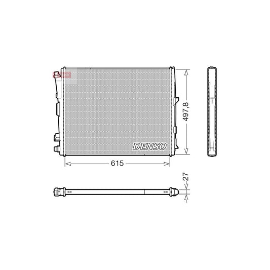 Denso DRM05123 Drm05123 Engine Radiator | ML Performance UK