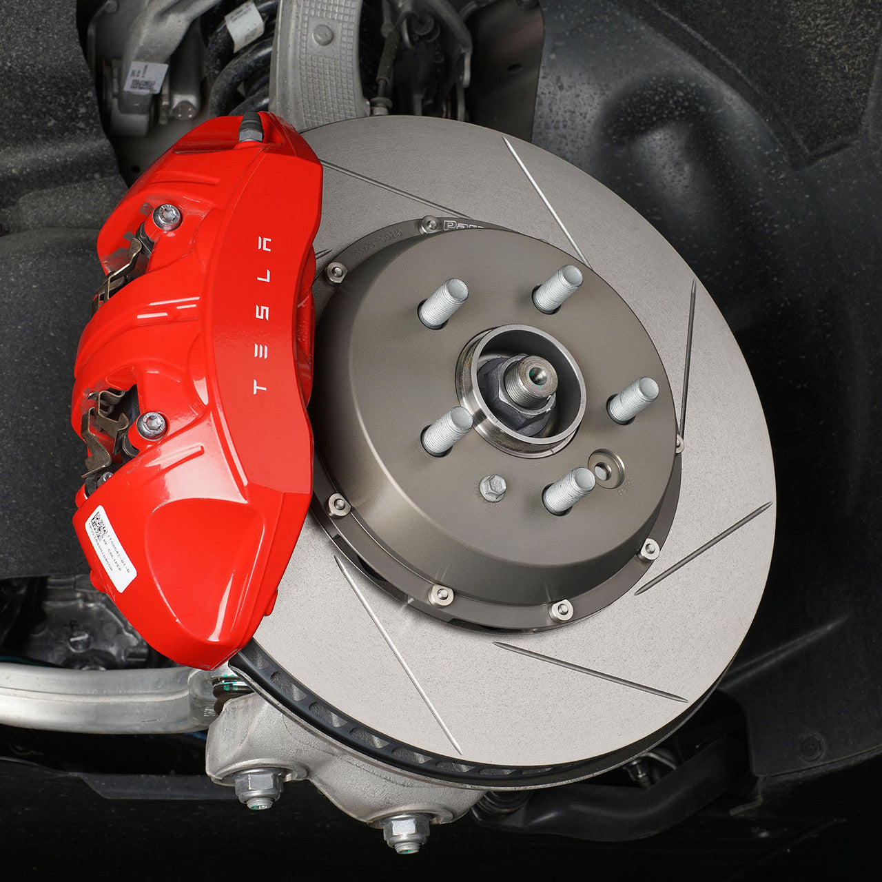 Paragon 2-Piece Brake Discs Front Pair 355mm x 28mm (13.98" x 1.10") - Tesla Model 3 AWD Performance / Model Y