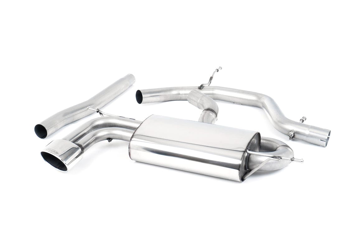 MillTek SSXSE129 Seat Leon Cat-Back with Oval Trim