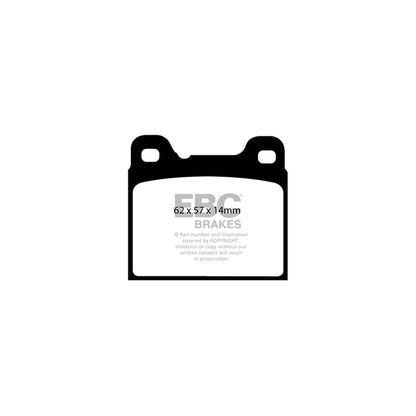 EBC PDKR916 Volvo 850 Ultimax Rear Brake Pad & Plain Disc Kit - ATE Caliper 2 | ML Performance UK Car Parts