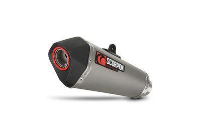 Scorpion RKA95TEO Kawasaki Serket Taper Slip-On - Titanium Sleeve (Ninja 300 / Z300) | ML Performance UK UK