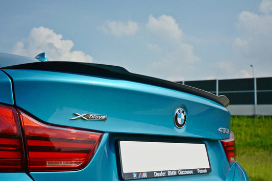 Maxton Design BM-4-36F-GC-MPACK-CAP1T Spoiler Cap BMW Series 4 F36 Gran Coupe | ML Performance UK Car Parts