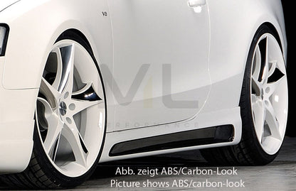 Rieger 00055422 Audi B8 B81 Side Skirt (A5 & S5) 4 | ML Performance UK Car Parts