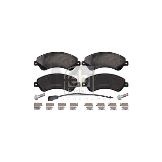Febi Bilstein 16673 Brake Pad Set For Ford Transit Front Axle, Incl. Wear Warning Contact, With Attachment Material | ML Performance Car Parts